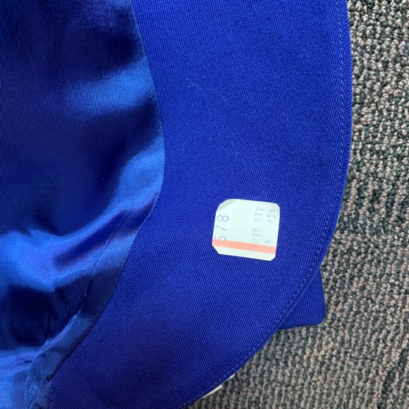 DIOR - NWT Vintage Blazer Lapis, size 14 - Picture 5 of 8